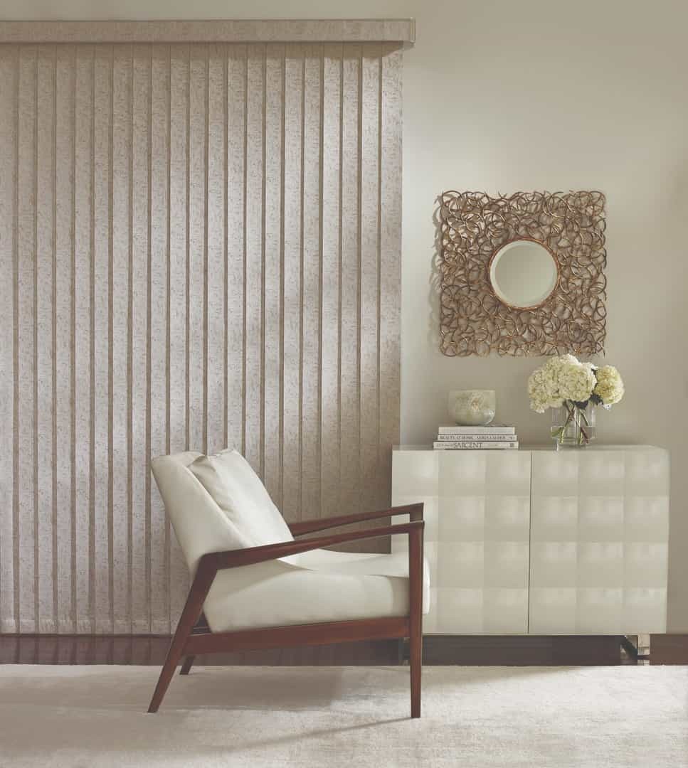 Transformational vertical blinds for larger windows and glass doors in your home near Miami, Florida (FL)