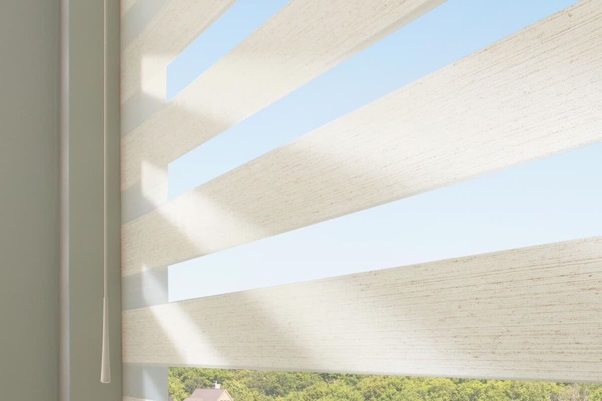 Hunter Douglas Linear Shades, Designer Banded Shades, Banded Roller Shades near Miami, Florida (FL)