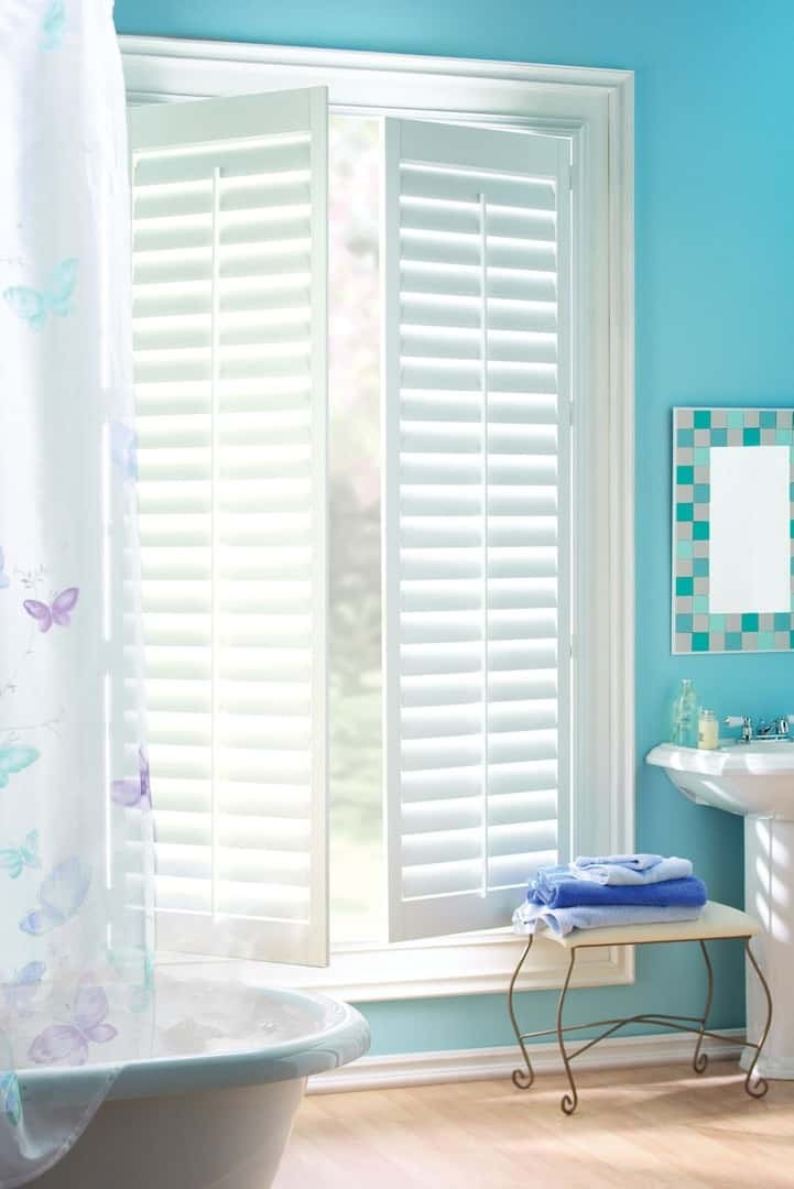 Palm Beach™ Polysatin™ Shutters Window Shutters Window Treatments to Withstand Humidity Near Miami, Florida (FL).